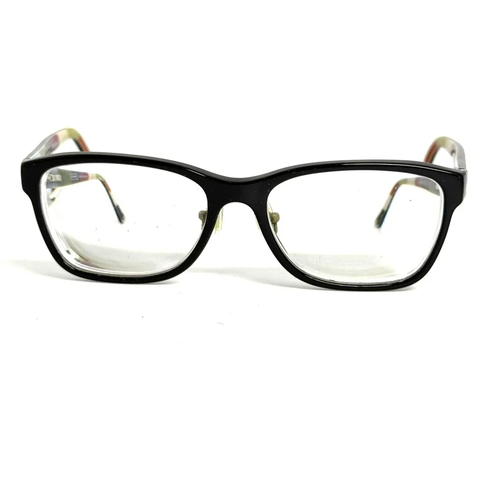 Coach HC 6013 Julayne Eyeglasses Black Rectangular Frames 5002 52-16-135